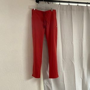 Figs Yola scrub pants- clay color